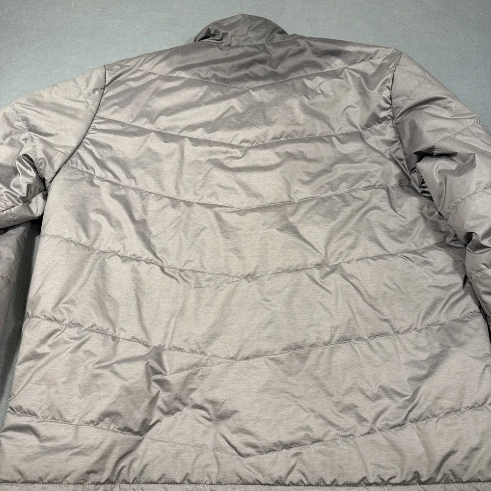 JACKET North Face Men's (XL) Junction Insulated Full Zip Puffer Grey Heather